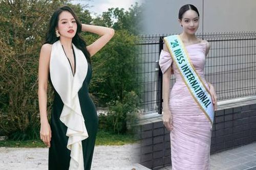 Thanh Thủy đổi gu ăn mặc khi thành Hoa hậu Quốc tế