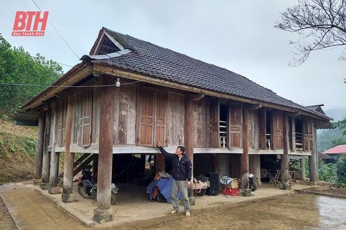 Bảo tồn nhà sàn truyền thống gắn với phát triển du lịch Thác Mây