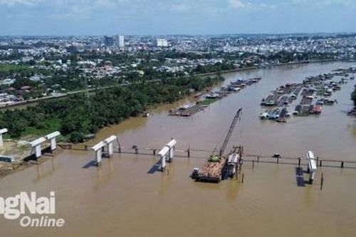 Dự án đường trục trung tâm thành phố Biên Hòa bị trễ tiến độ 500 ngày