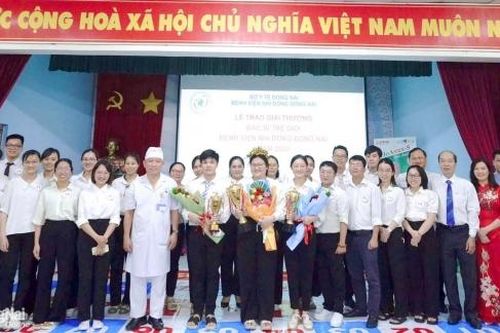 Bác sĩ Nguyễn Thị Ngọc Châu đạt giải nhất Hội thi Bác sĩ trẻ giỏi của Bệnh viện Nhi đồng Đồng Nai