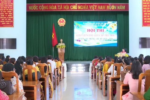 Chư Prông: 112 giáo viên tham gia Hội thi giáo viên dạy giỏi cấp Tiểu học