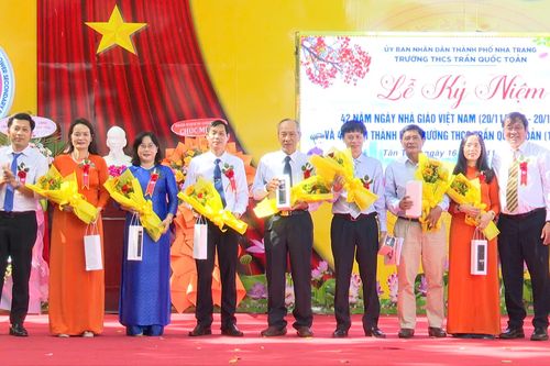 Trường THCS Trần Quốc Toản: Kỷ niệm 40 năm thành lập