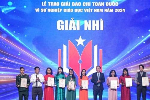 Lào Cai có 1 tác phẩm đạt giải Nhì Giải báo chí toàn quốc 'Vì sự nghiệp Giáo dục Việt Nam' năm 2024