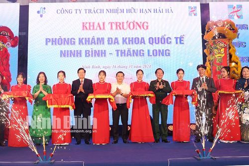 Khai trương Phòng khám Đa khoa Quốc tế Ninh Bình Thăng Long