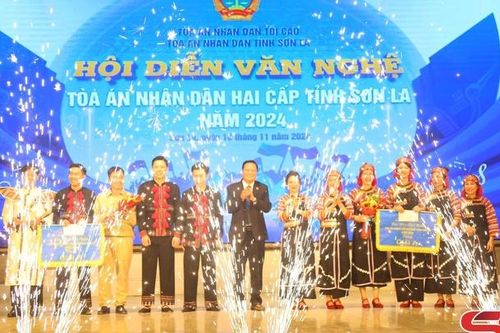 Hội diễn văn nghệ Tòa án nhân dân hai cấp tỉnh Sơn La năm 2024