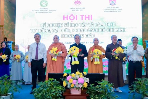 TP.Thủ Đức: Chung kết Hội thi kể chuyện về học tập theo gương đạo đức Hồ Chí Minh trong tôn giáo