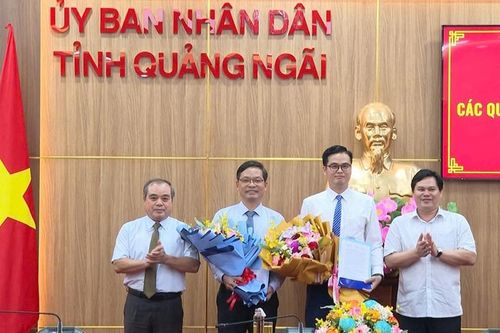 Giám đốc Sở Xây dựng Quảng Ngãi nhận nhiệm vụ mới