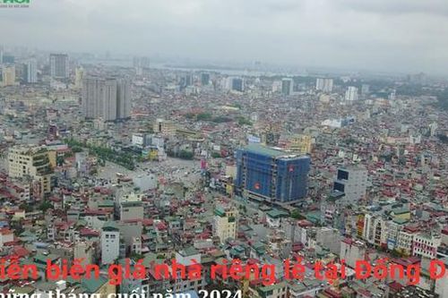 Diễn biến giá nhà riêng lẻ tại Đống Đa, Hà Nội những tháng cuối năm 2024