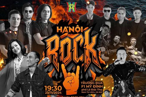 Bùng nổ với 'Hà Nội Rock' sắp sửa diễn ra tại trường đua F1 Mỹ Đình