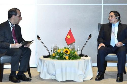Thủ tướng Phạm Minh Chính tiếp các tập đoàn, doanh nghiệp lớn của Brazil