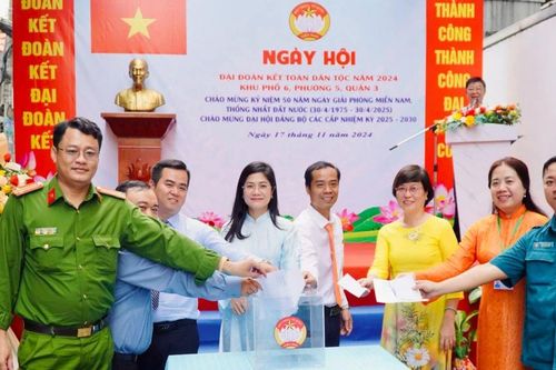 Khu phố 6, quận 3 đăng ký nhiều công trình chào mừng 50 năm thống nhất đất nước