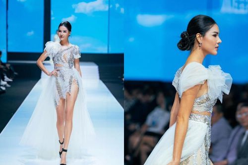 Comeback sàn catwalk, vợ siêu mẫu của Mạc Hồng Quân vẫn 'đỉnh của chóp'