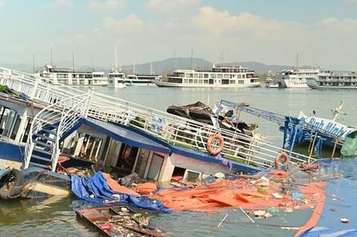 Không hỗ trợ trục vớt 27 tàu du lịch bị đắm trong bão Yagi