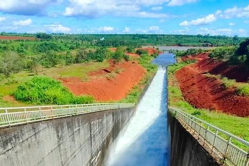 Thiệt hại sau vụ lỗ thủng trên thân đập thủy lợi ở Gia Lai