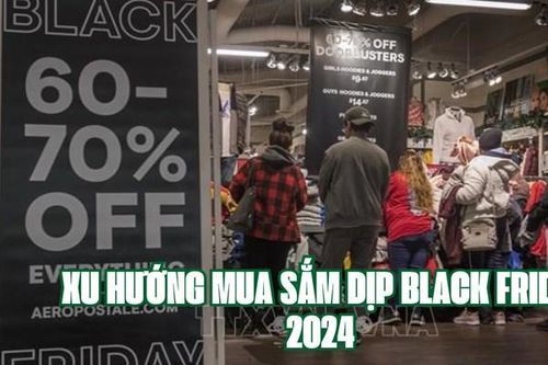 Xu hướng mua sắm dịp Black Friday 2024