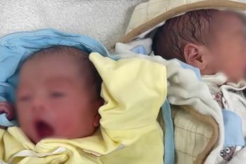 TP.HCM: Hai bé sơ sinh bị bỏ rơi trong thùng xốp cùng thư tay của mẹ trẻ