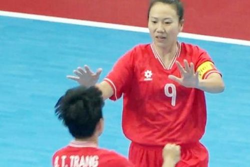 Futsal nữ Việt Nam thắng đậm trong trận ra quân giải Vô địch Đông Nam Á 2024
