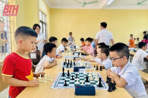 Giải cờ vua các trường học và các câu lạc bộ trên địa bàn TP Thanh Hóa năm 2024