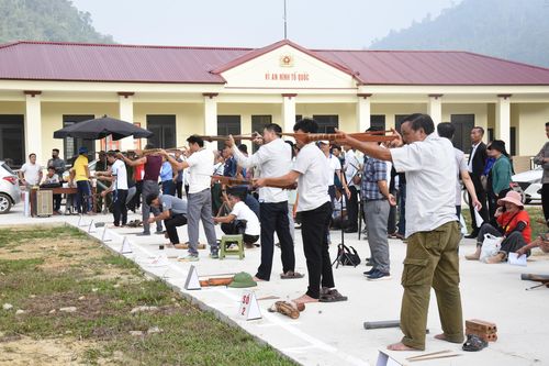 Gần 400 VĐV tham gia Giải thể thao truyền thống các dân tộc thiểu số huyện Tân Sơn