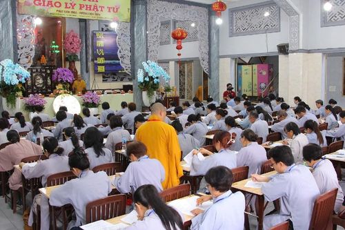 Hội thi giáo lý Phật tử tại Q.Bình Thạnh, Tân Bình, Bình Tân, Phú Nhuận, H.Bình Chánh và Hóc Môn