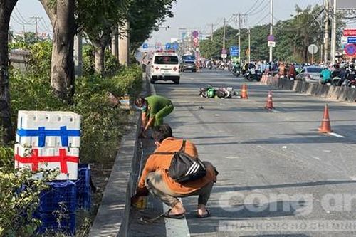 Điều tra vụ thanh niên nghi là shipper nằm chết trên Quốc lộ 1