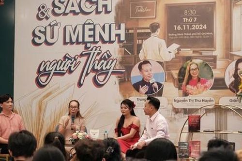 'Sách và sứ mệnh người thầy' tri ân nhà giáo dịp 20/11