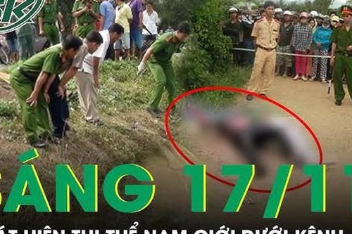 Tá hỏa phát hiện thi thể nam giới đang phân hủy trên kênh Tham Lương - Bến Cát