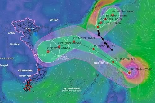 Các tỉnh ven biển chuẩn bị ứng phó với siêu bão Man-yi