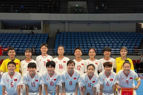 Đội tuyển futsal nữ Việt Nam thắng futsal nữ Indonesia 5-0