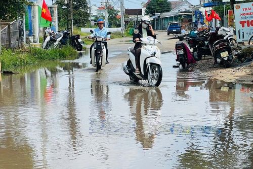 Quảng Nam: ẩn họa từ dự án đường nội thị thi công chậm tiến độ