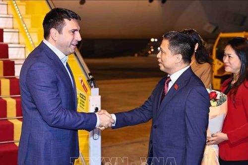 Chủ tịch Quốc hội Armenia thăm chính thức Việt Nam