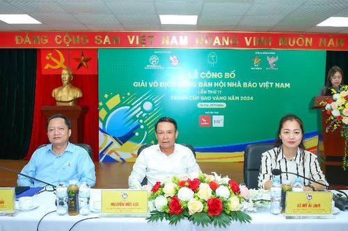 Giải bóng bàn Hội Nhà báo Việt Nam 2024 có số tiền thưởng kỷ lục