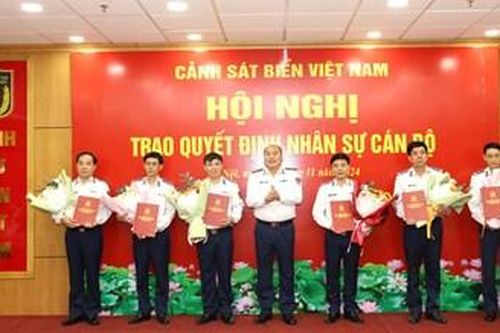 Quyết định về công tác nhân sự Cục Hậu cần - Kỹ thuật Cảnh sát biển