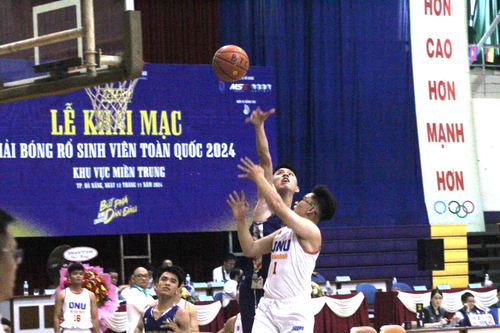 Đại học Đà Nẵng vô địch Giải bóng rổ sinh viên toàn quốc khu vực miền Trung