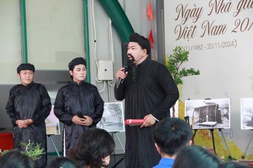 Tái hiện tinh thần tôn sư trọng đạo qua nghệ thuật cải lương