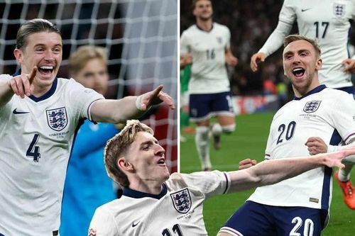 Chùm ảnh: Anh thắng tưng bừng Ireland làm quà chia tay huấn luyện viên