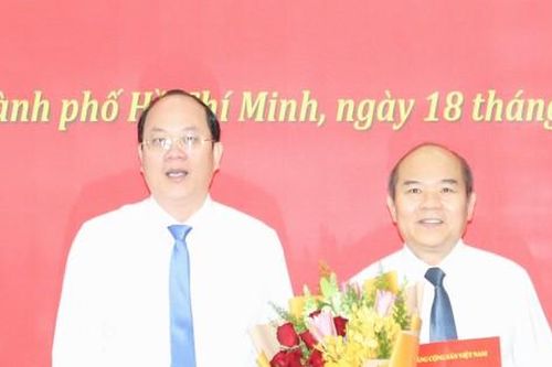 Công bố quyết định của Ban Bí thư về công tác cán bộ tại TPHCM