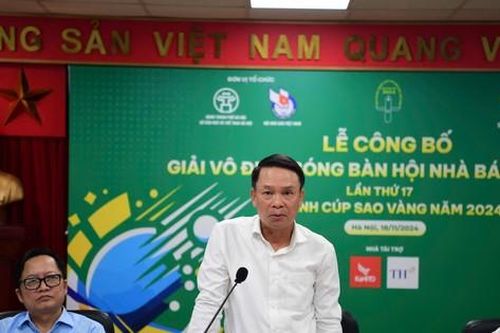 Nhiều nét mới hứa hẹn ở Giải vô địch bóng bàn Hội Nhà báo Việt Nam lần thứ 17
