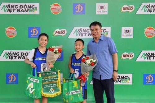 Giải bóng rổ học sinh tiểu học Hà Nội xác định nhà vô địch