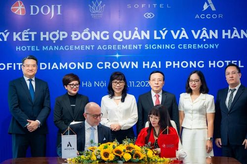 Tập đoàn DOJI đưa thương hiệu đẳng cấp quốc tế Sofitel đến Hải Phòng