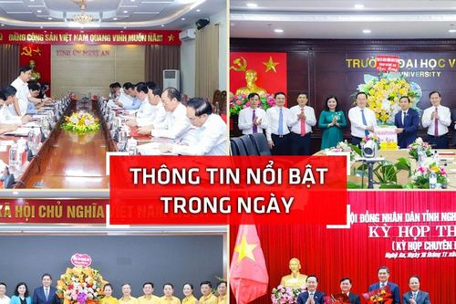 Nghệ An: Thông tin nổi bật ngày 18/11