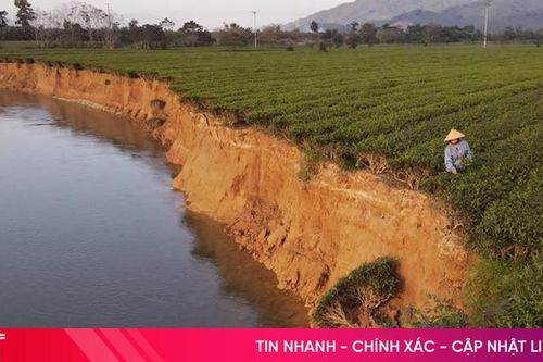 'Hà bá nuốt' đất sản xuất của nhiều hộ dân Sơn Kim 2