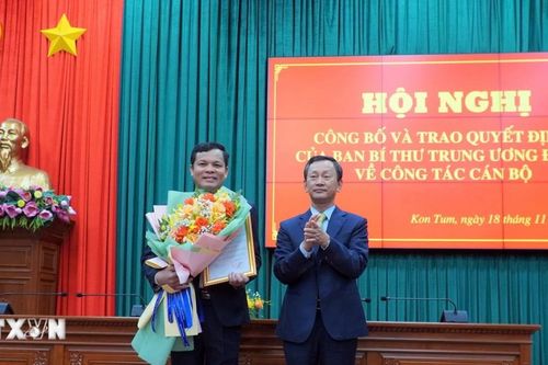 Kon Tum: Chuẩn y ông Nguyễn Đức Tuy giữ chức Phó Bí thư Tỉnh ủy