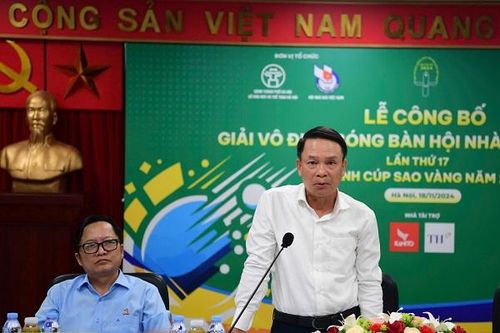 Giải bóng bàn Hội Nhà báo Việt Nam lần thứ 17 có nhiều nét mới