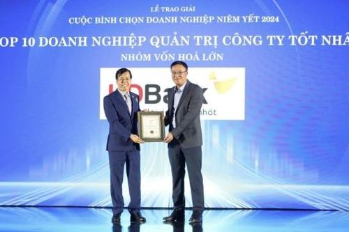 HDBank đạt bộ ba giải thưởng tại cuộc bình chọn 'Doanh nghiệp niêm yết 2024'