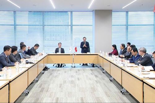 Đoàn công tác của tỉnh Thanh Hóa làm việc với các nhà đầu tư Nhật Bản