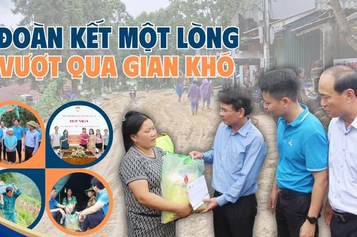 Đoàn kết một lòng vượt qua gian khó