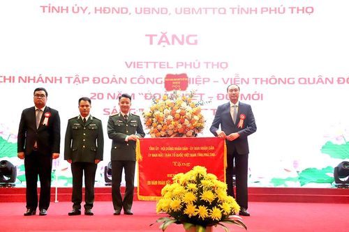 Viettel Phú Thọ kỷ niệm 20 năm ngày thành lập