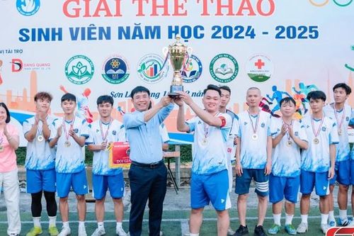 Trao 23 bộ huy chương tại Giải thể thao sinh viên Trường Đại học Tây Bắc