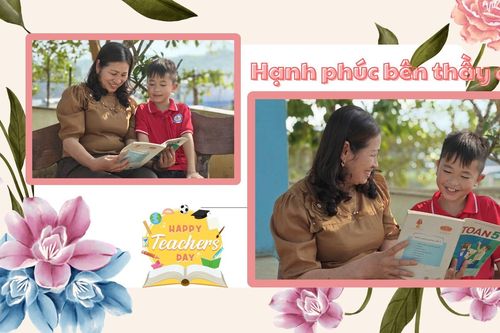 Hạnh phúc bên thầy cô
